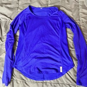 Purple Under Armor Long Sleeve Shirt